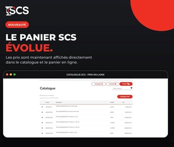 Panier SCS - Prix
